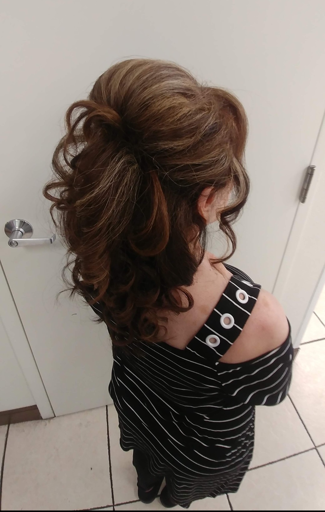 Balayage dimensional hair color at The Crown Hair Studio Orlando