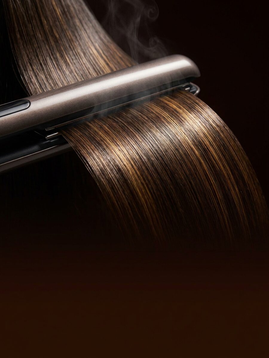 Keratin smoothing treatment at The Crown Hair Studio Orlando